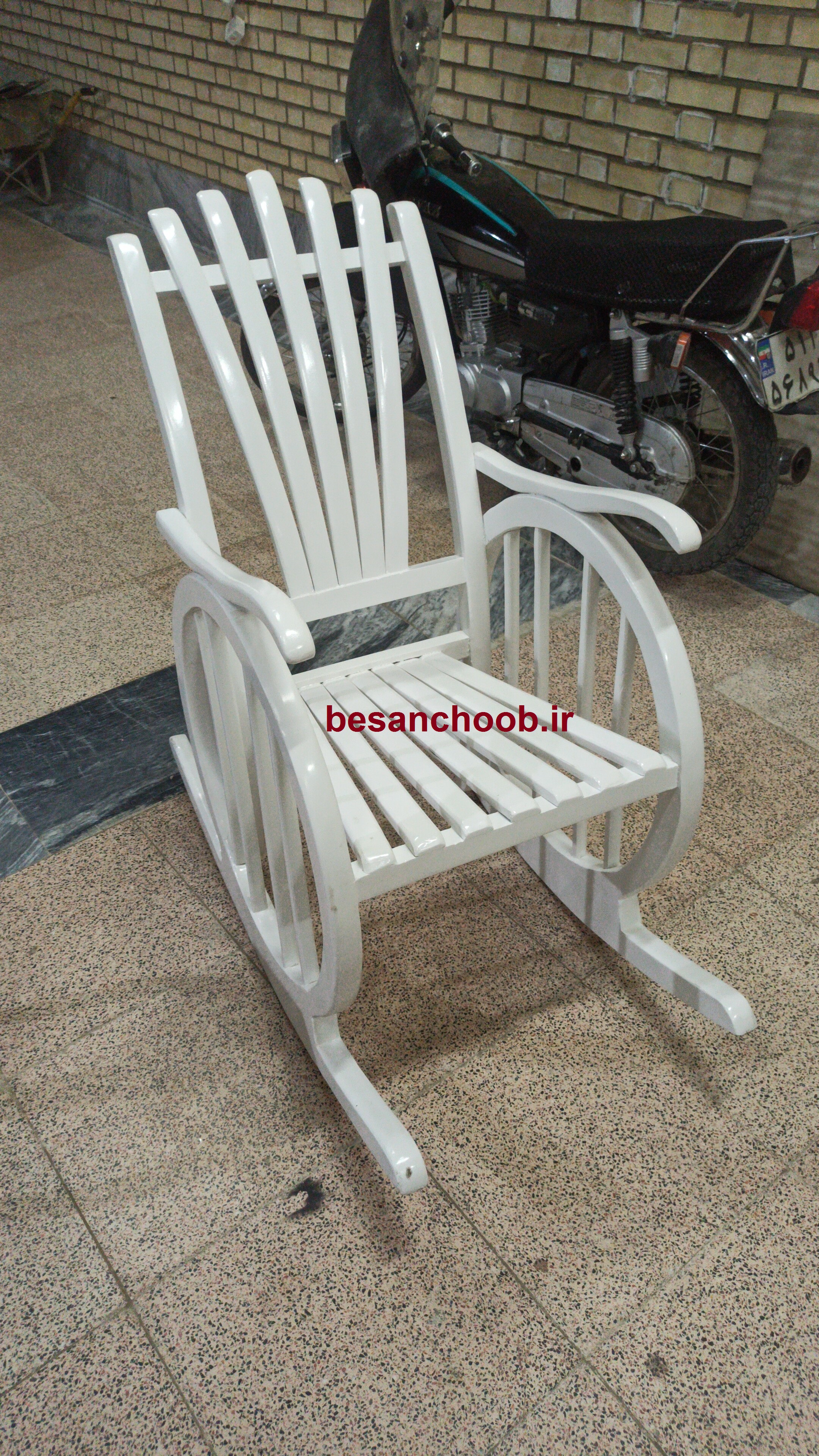صندلی راک چرخی